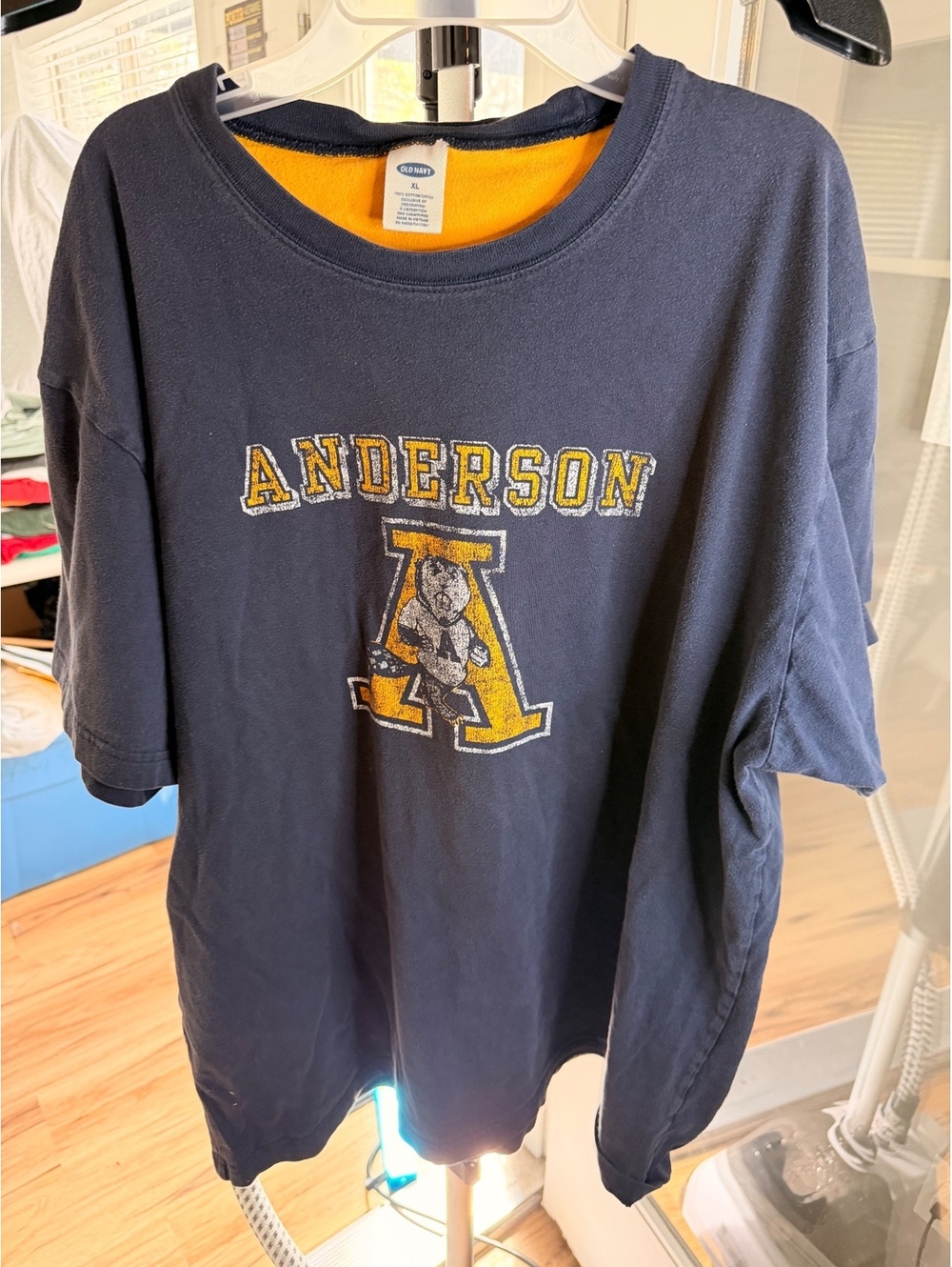 Vintage Old Navy Anderson A Navy T Shirt